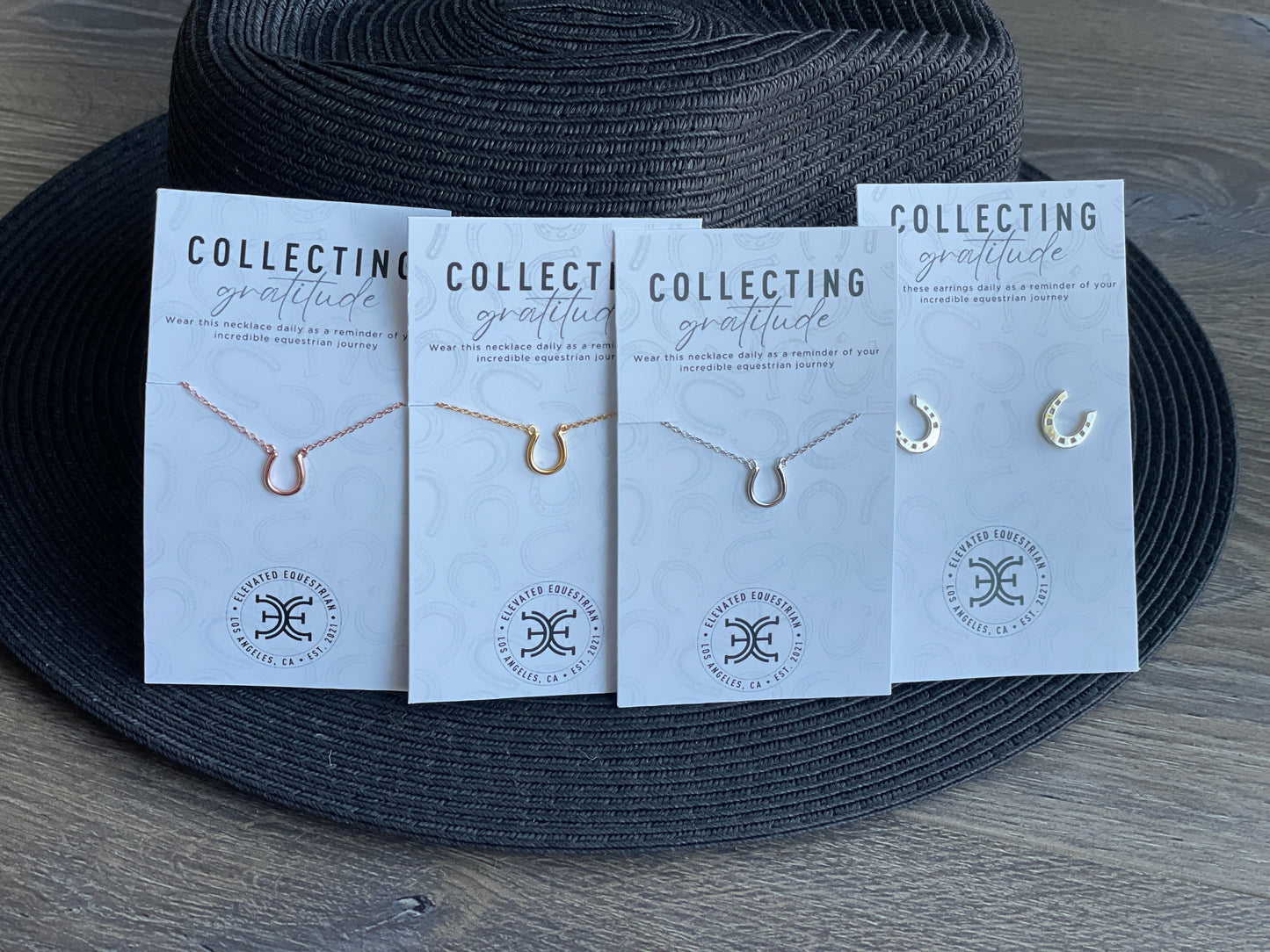 Horse Shoe Earrings - 14K Gold Filled