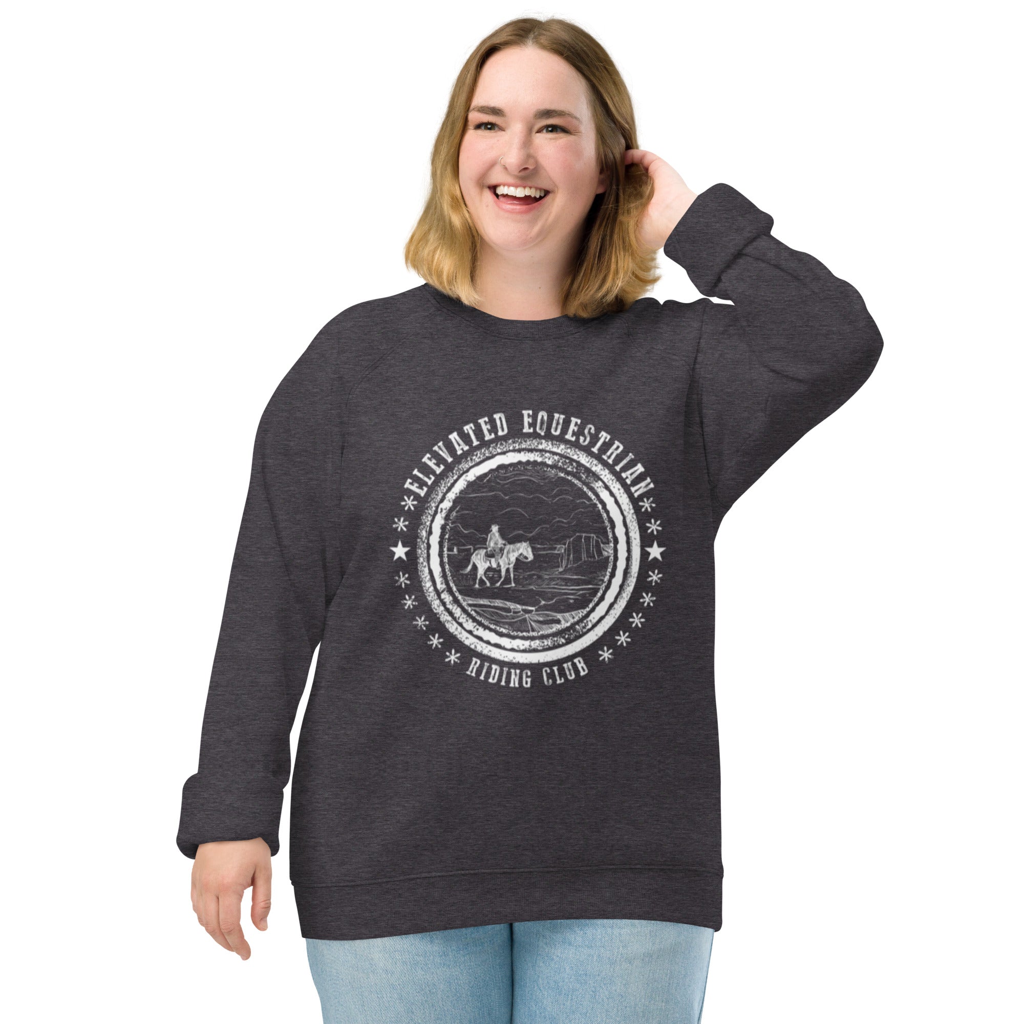 Organic crew neck sweatshirt best sale