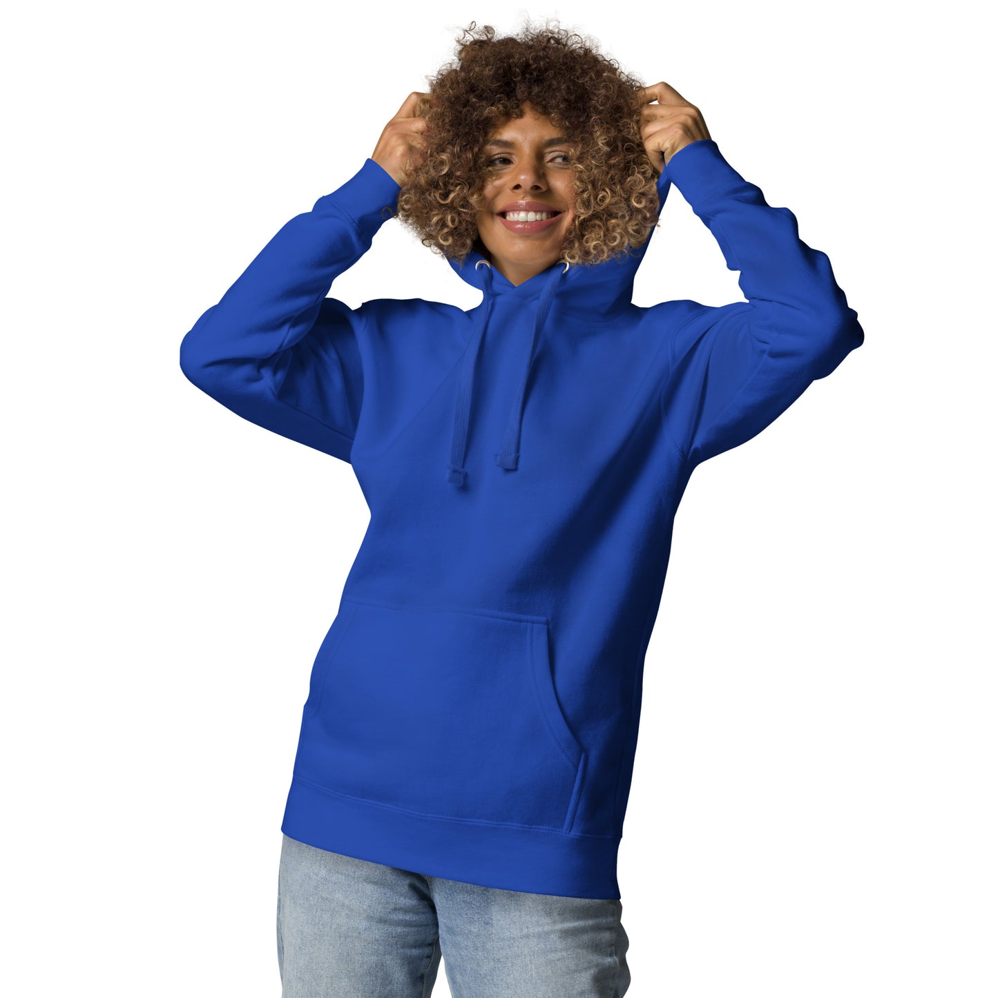 Shadowbrook Stables Royal Blue Unisex Hoodie - Large Logo Back